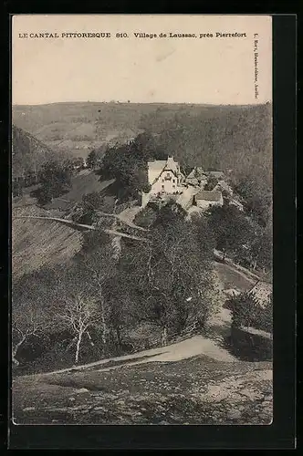 AK Pierrefort, Village de Laussac