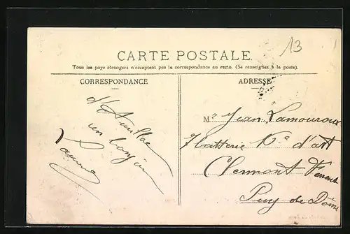 AK Aurillac, Avenue Gambetta