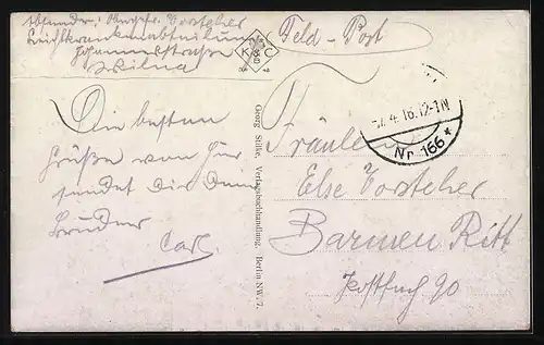 AK Wilna, Teilansicht aus der Vogelschau