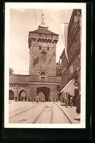 AK Kraków, Brama i ulica Florjanska