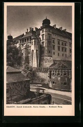 AK Kraków, Königliches Schloss Wawel, Kurza Stopka