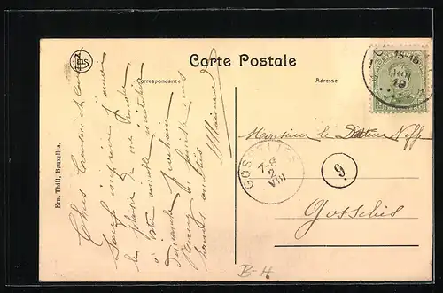 AK Charleroi, Entrée de la Ville