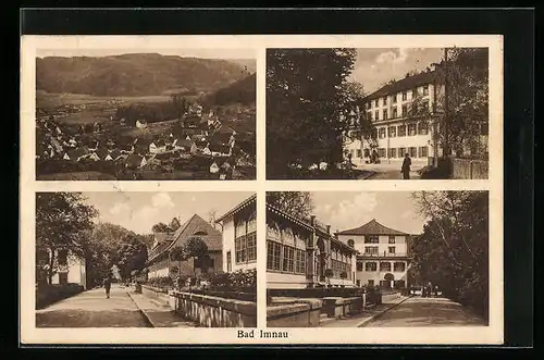 AK Bad Imnau, Gebäudeansichten, Panorama