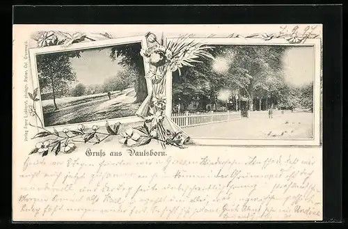 AK Berlin-Grunewald, Gasthaus Paulsborn, Landschaftsidylle