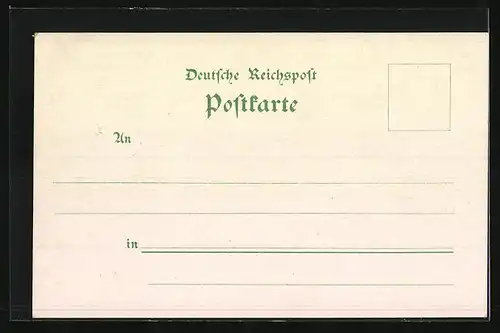 Lithographie Hamburg-St. Pauli, Concerthaus, Gesamtansicht