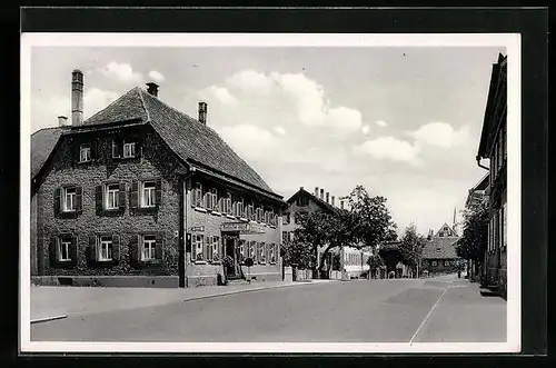 AK Maulbronn, Gasthaus Badischer Hof, Inh. Fr. Schmid