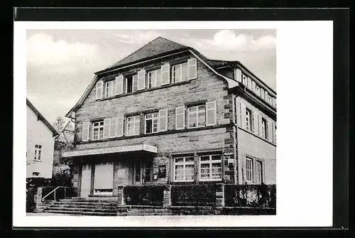 AK Maulbronn, Hotel zum Stadtbahnhof, Bes. Erwin Suedes