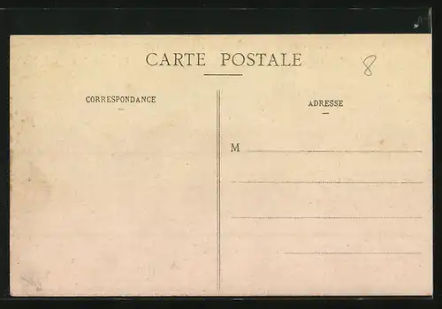 AK Coutances, Vue du Lycée et de l'Eglise St-Pierre