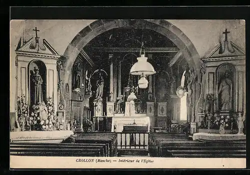 AK Crollon, Intérieur de l'Eglise