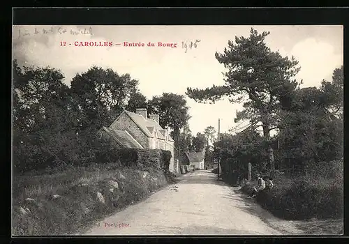 AK Carolles, Entrée du Bourg