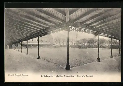 AK Valognes, Collège Diocésain, Cour des Grands