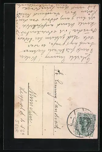 AK Die kronprinzliche Familie im Portrait