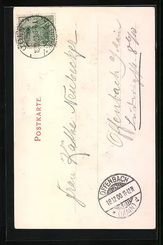 AK Kronprinz Wilhelm von Preussen als junger Mann im Portrait