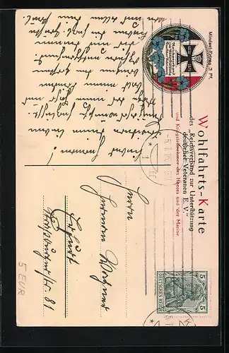 AK Kronprinz Wilhelm von Preussen uniformiert im Portrait