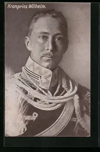 AK Kronprinz Wilhelm von Preussen im Portrait