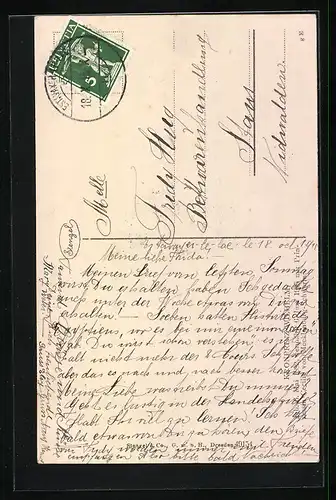 AK Portrait des stattlich uniformierten Kronprinzen Wilhelm von Preussen