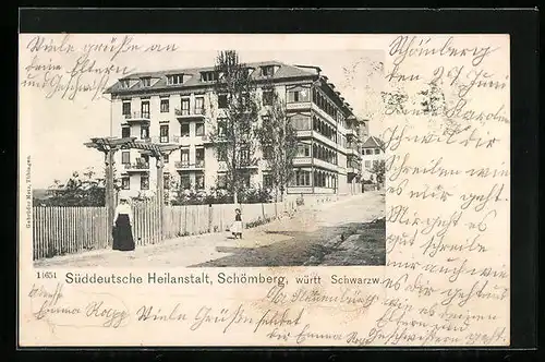 AK Schömberg, Kurhaus Süddeutsche Heilanstalt