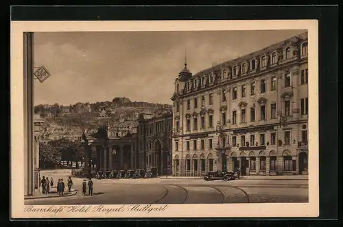 AK Stuttgart, Baznhaf's Hotel Royal