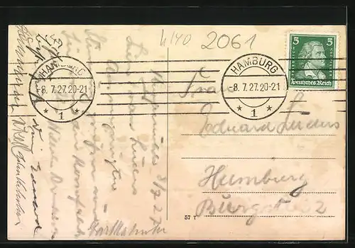 AK Rohlfshagen, Gasthaus Kupfermühle