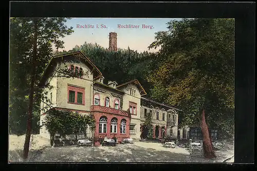 AK Rochlitz i. Sa., Hotel Rochlitzer Berg