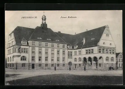 AK Feuerbach, Neues Rathaus