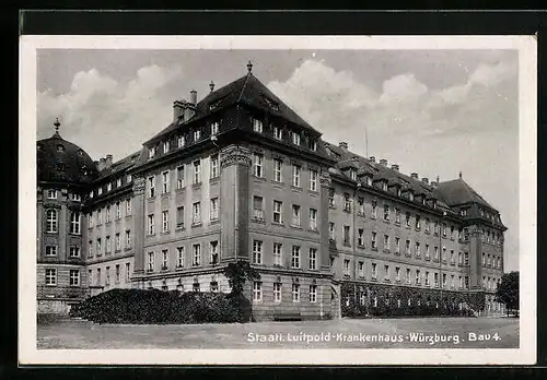 AK Würzburg, Staatl. Luitpold-Krankenhaus, Bau 4
