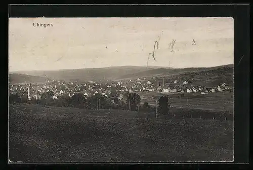 AK Uhingen, Totalansicht