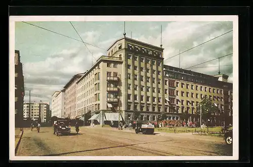 AK Helsinki, Partie in der Runebergstrasse