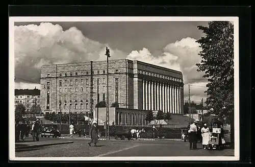 AK Helsinki, Blick auf das Reichstagsgebäude