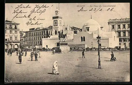 AK Alger, la Place du Gouvernement