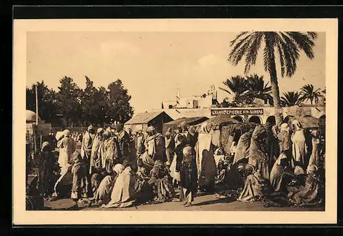 AK Touggourt, le Marché