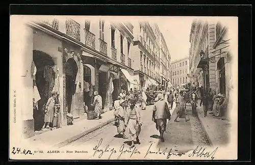 AK Alger, Rue Randon