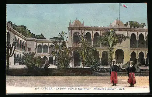 AK Alger, le Palais d'Eté du Gouverneur, Mustapha-Supérieur