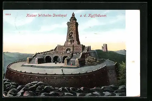 AK Kyffhäuser, Kaiser Wilhelm-Denkmal