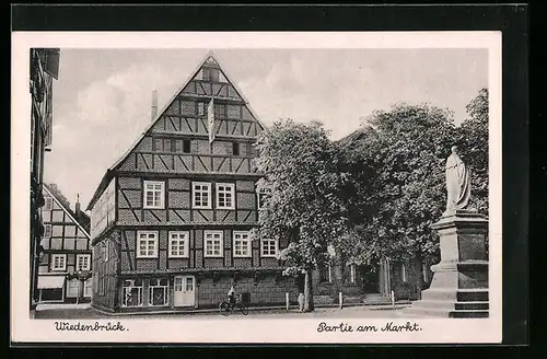 AK Wiedenbrück, Partie am Markt