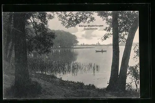 AK Königs-Wusterhausen, Husarenecke