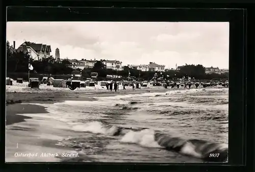 AK Ahlbeck, Ostseebad, Strand
