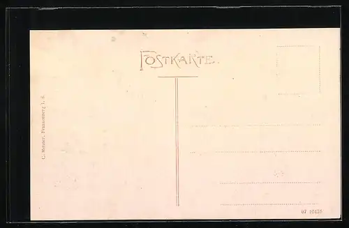 AK Frankenberg i. S., Marktplatz mit Häuserzeile