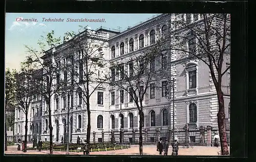AK Chemnitz, Technische Staatslehranstalt mit Anlage