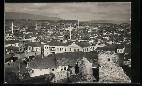 AK Üskueb, Gesamtansicht aus der Vogelschau