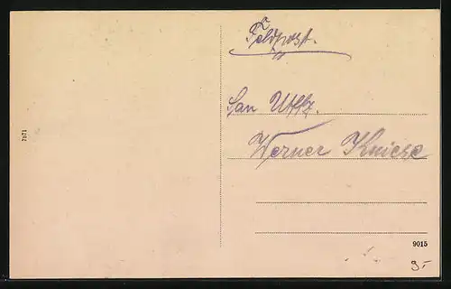 AK Uesküb, Strassenpartie mit Anwohnern