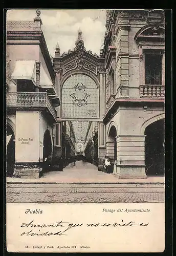 AK Puebla, Pasage del Ayuntamiento