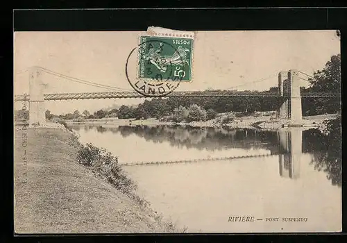 AK Rivière, Pont Suspendu