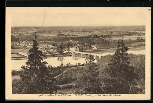 AK Saint-Sever-sur-Adour, La Plaine de l`Adour