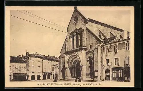 AK Saint-Sever-sur-Adour, L`Eglise