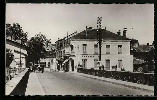 AK Tartas, Le Pont et Rue Neuve