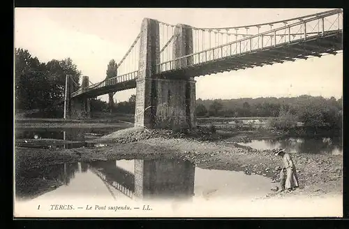 AK Tercis, Le Pont suspendu