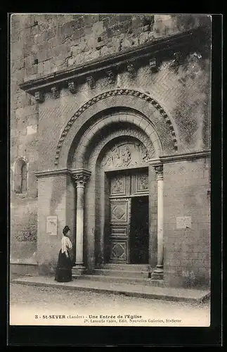 AK St-Sever, Une Entrée de l`Eglise