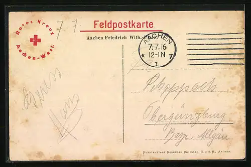 AK Aachen, Friedrich Wilhelm-Platz