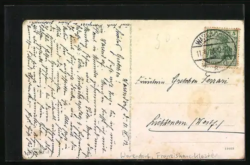 AK Warendorf, Franziskanerkloster